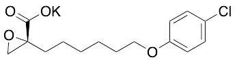 R-(+)-Etomoxir Carboxylate, Potassium Salt