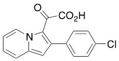 2-(4-Chlorophenyl)indolizine 3-Glyoxylic Acid