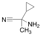 2-Amino-2-cyclopropylpropanenitrile