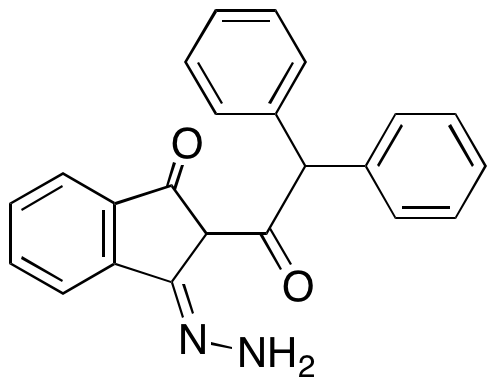 2-Diphenylacetyl-1,3-indandione-1-hydrazone