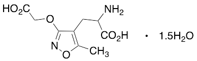 (r,s)-2-Amino-3-[3-(carboxymethoxy)-5-methyl-isoxazol-4 -yl]propionic Acid Sesquihydrate