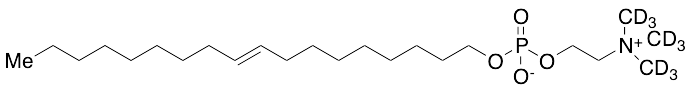 trans-9-Octadecenyl Phosphocholine-D9