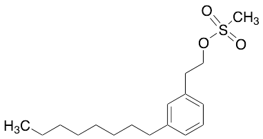 3-Octylphenethyl Methanesulfonate