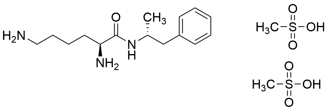 L-Lysine-L-Amphetamine Dimethanesulfonate salt