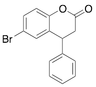 6-Bromo-3,4-dihydro-4-phenyl-2H-1-benzopyran-2-one