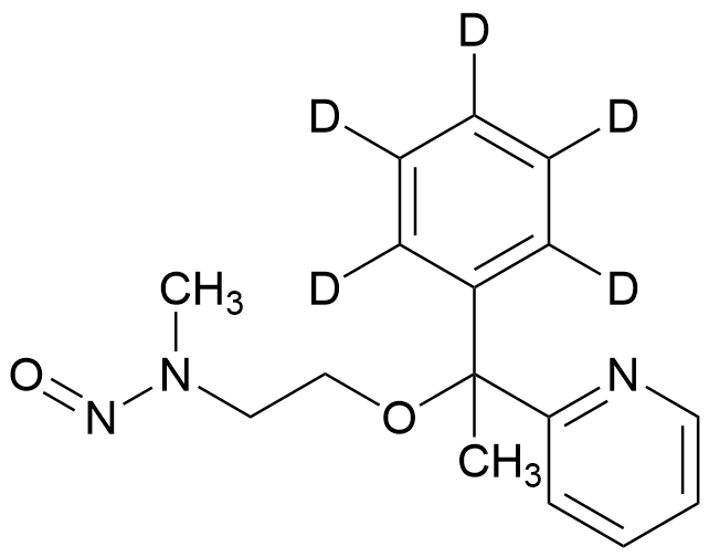 N-Desmethyl-N-Nitroso Doxylamine-D5