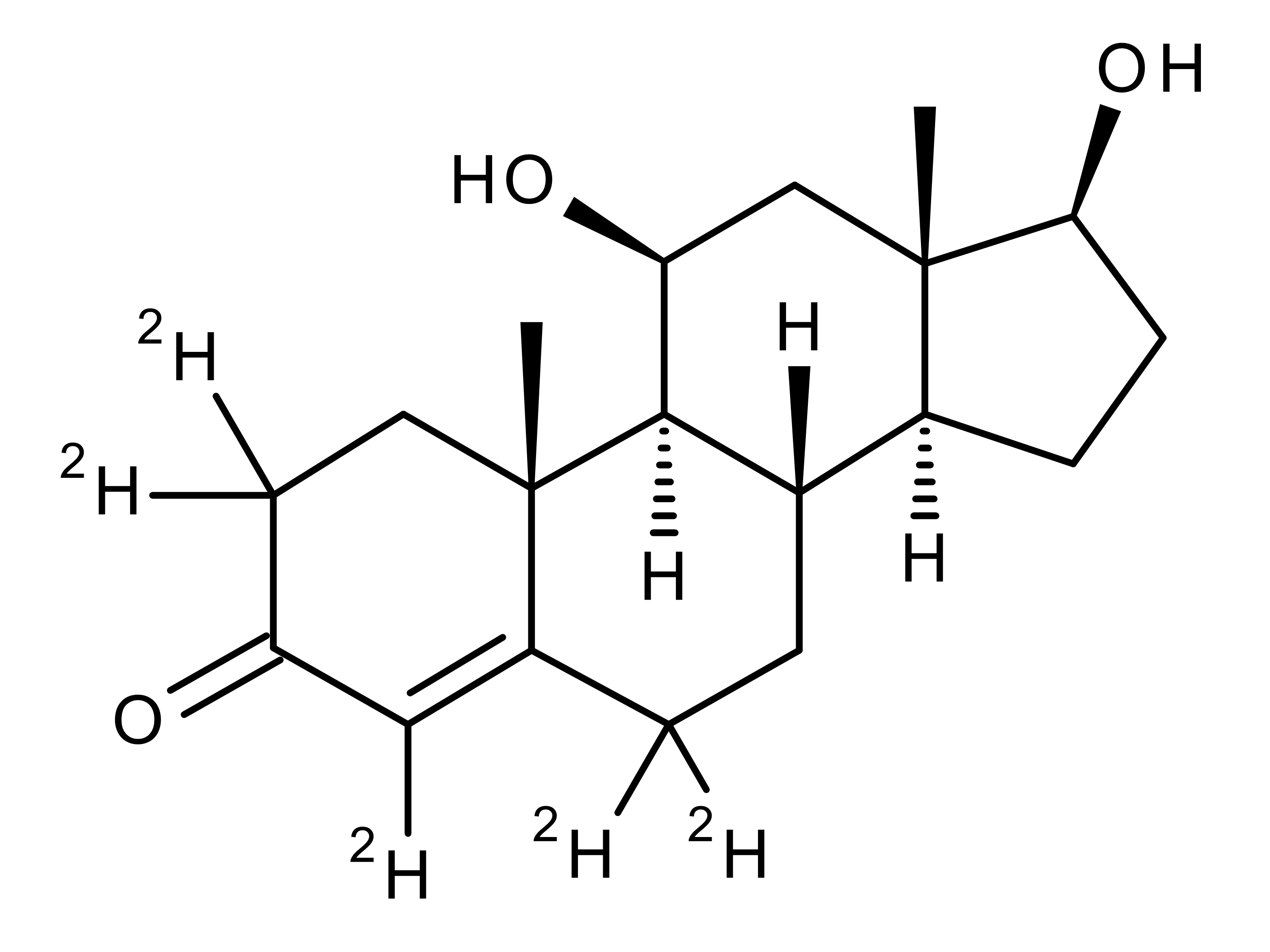4-Androsten-11b,17b-diol-3-one-2,2,4,6,6-d5