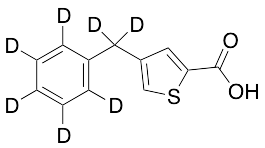 4-Benzyl- 2-thiophenecarboxylic Acid-d7