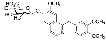 6-Demethyl Papaverine-d3 beta-D-Glucuronide
