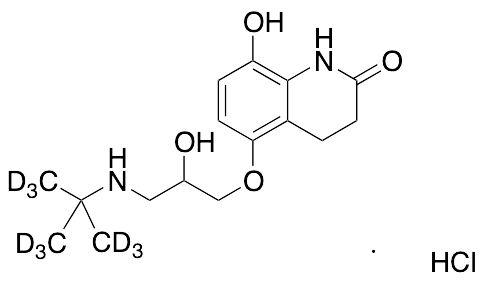 8-Hydroxycarteolol-D9 Hydrochloride