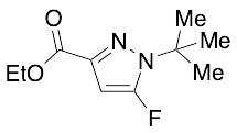 Ethyl-1-tert-butyl-5-fluoro-1H-pyrazole-3-carboxylate