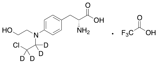 (R)-Hydroxymelphalan-d4 Trifluoroacetic Acid Salt