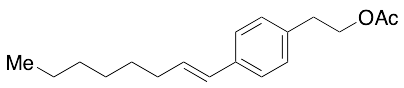 2-[4-(Oct-1-en-yl)phenyl]ethyl Acetate