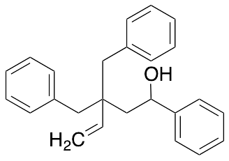 3,3-Dibenzyl-1-phenylpent-4-en-1-ol