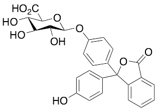 Phenolphthalein b-D-Glucuronide (~90%)