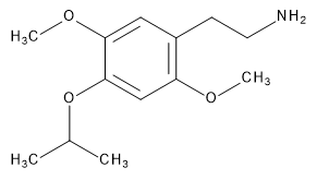 2,5-Dimethoxy-4-isopropoxyphenylethylamine hydrochloride