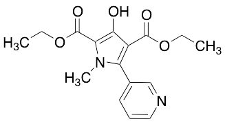 3-Hydroxy-1-methyl-5-pyridin-3yl-1H-pyrrole-2,4-dicarboxylic Acid Diethyl Ester