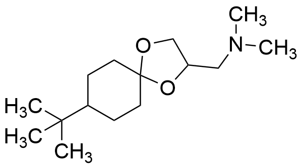 1-(8-(tert-Butyl)-1,4-dioxaspiro[4.5]decan-2-yl)-N,N-dimethylmethanamine
