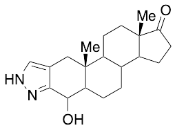 4-Hydroxyprostanozol-17-ketone