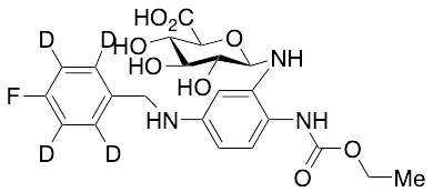 Retigabine-d4 N-beta-D-Glucuronide