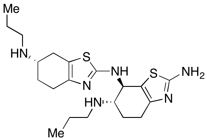 (6S,7R)-4,5,6,7-Tetrahydro-N6-propyl-N7-[(6S)-4,5,6,7-tetrahydro-6-(propylamino)-2-benzothiazolyl]-2,6,7-benzothiazoletriamine