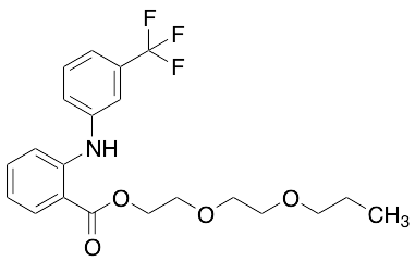 2-(2-Propoxyethoxy)ethyl 2-((3-(trifluoromethyl)phenyl)amino)benzoate