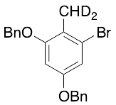 1-Bromo-2-methyl-3,5-bis(phenylmethoxy)benzene-d2