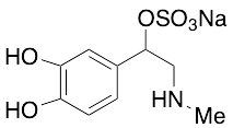 Sodium 1-(3,4-Dihydroxyphenyl)-2-(methylamino)ethyl Sulfate