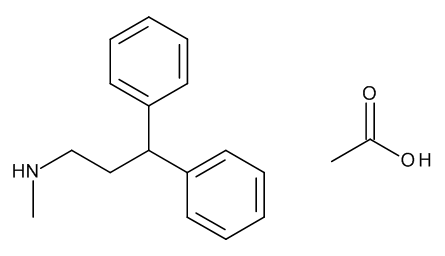 N-Methyl-3,3-diphenylpropanamine Acetate - CAS No. N-Methyl-3,3-diphenylpropanamine Acetate