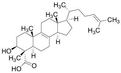 4alpha-Carboxy-4beta-methyl-cholest-8,24-dien-3beta-ol