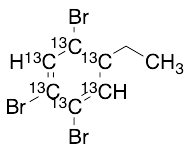 1,2,4-Tribromo-5-ethylbenzene-13C6