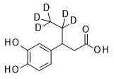 3-(3",4"-Dihydroxyphenyl)valeric Acid-d5