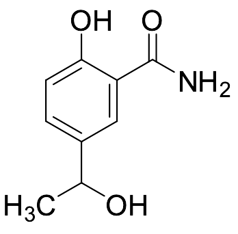 2-Hydroxy-5-(1-hydroxyethyl)benzamide