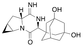 (1aS,4S,6aR,7aS)-6-Amino-4-(3,5-dihydroxytricyclo[3.3.1.13,7]dec-1-yl)-1,1a,4,6a,7,7a-hexahydro-3H-cyclopropa[4,5]pyrrolo[1,2-a]pyrazin-3-one