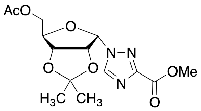 2’,3’-O-Isopropylidene-1-Alpha-D-ribofuranosyl-1,2,4-triazole-3-carboxylic Acid Methyl Ester 5’-O-Acetate