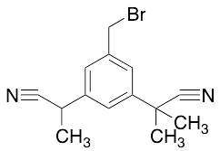 2-(3-(Bromomethyl)-5-(1-cyanoethyl)phenyl)-2-methylpropanenitrile