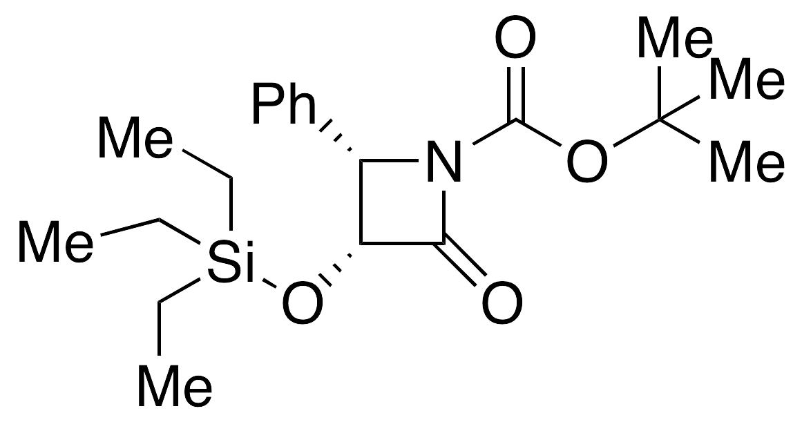 (3R,4S)-1-t-Boc-3-[(triethylsilyl)oxy]-4-phenyl-2-azetidinone