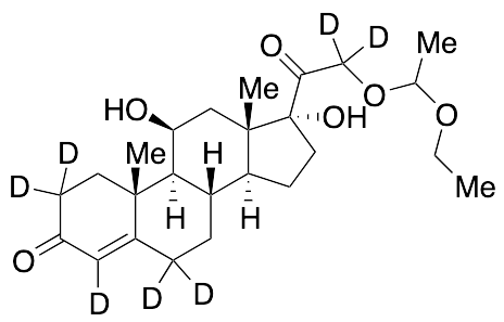 (11Beta)-21-(1-Ethoxyethoxy)-11,17-dihydroxy-pregn-4-ene-3,20-dione-d7