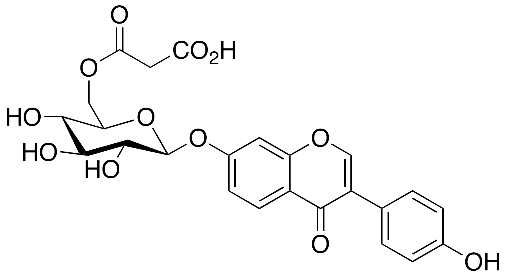 Daidzin 6''-O-Malonate