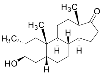 (2alpha,3beta,5alpha)-3-Hydroxy-2-methylandrostan-17-one