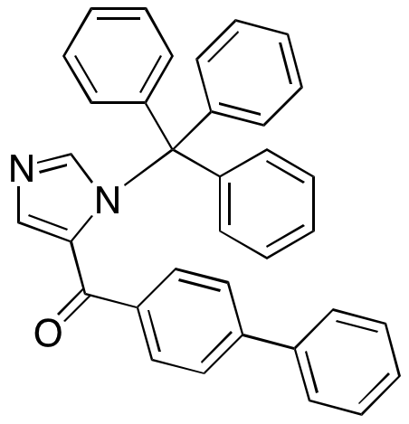 [1,1'-Biphenyl]-4-yl(1-trityl-1H-imidazol-5-yl)methanone