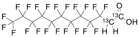 2-Perfluorodecyl-[1,2-13C2]-Ethanoic Acid