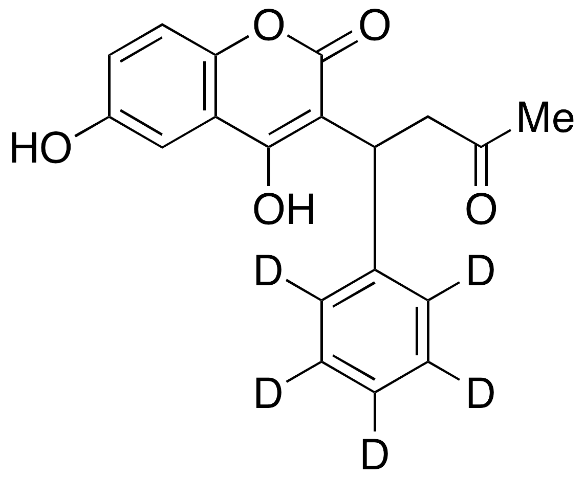 6-Hydroxy Warfarin-d5