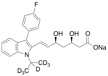 (3R,5S)-Fluvastatin-d7 Sodium Salt