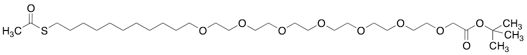 tert-Butyl-3,6,9,12,15,18,21-heptaoxa-34-keto-33-thiapentatriacontanoate