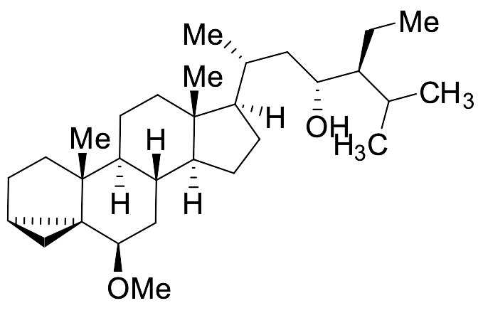 (3beta,​5R,​6beta,​23R)​-6-​Methoxy-3,​5-​cyclostigmastan-​23-​ol