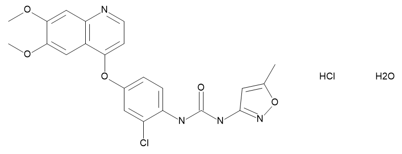 Tivozanib Hydrochloride Monohydrate