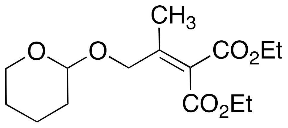 [1-Methyl-2-[(tetrahydro-2H-pyran-2-yl)oxy]ethylidene]-propanedioic Acid Diethyl Ester