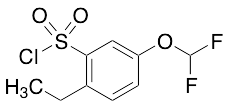 5-(Difluoromethoxy)-2-methoxybenzenesulfonyl chloride