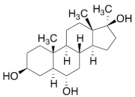 17a-Methyl-5a-androstane-3b,6a,17b-triol